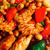 Calamares con salsa picante